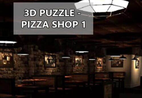  3D PUZZLE - Pizza Shop 1 بي سي ستيم كود رقمي