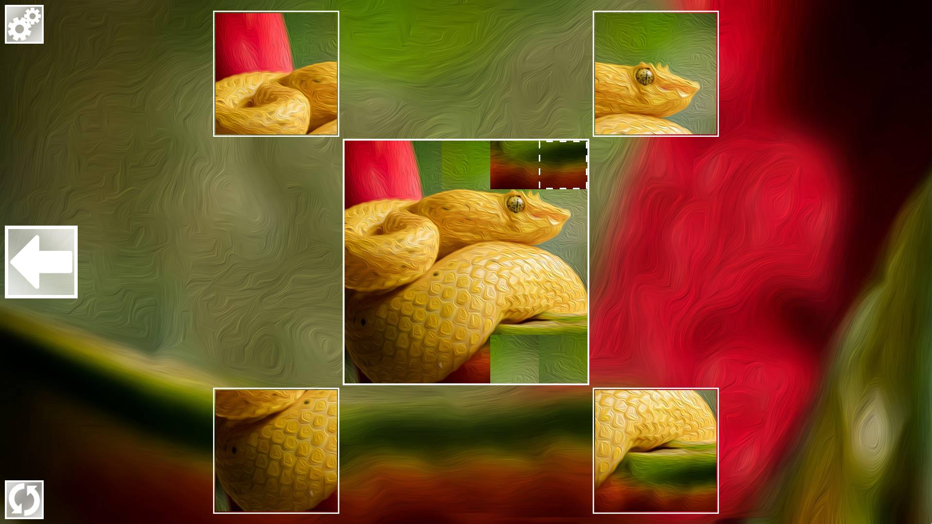 Screen Shot image 1 Puzzle Art: Snakes بي سي ستيم كود رقمي