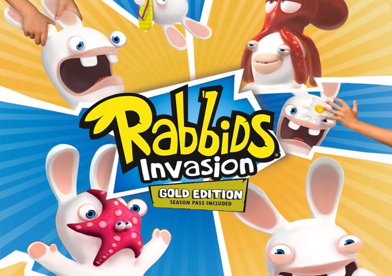 Rabbids Invasion اصدار النسخة الذهبية اوروبي اكسبوكس 1 كود رقمي