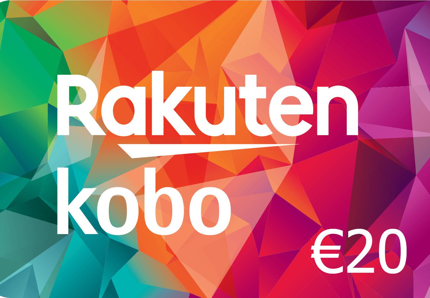 Rakuten Kobo €20 EGift بطاقة اوروبي
