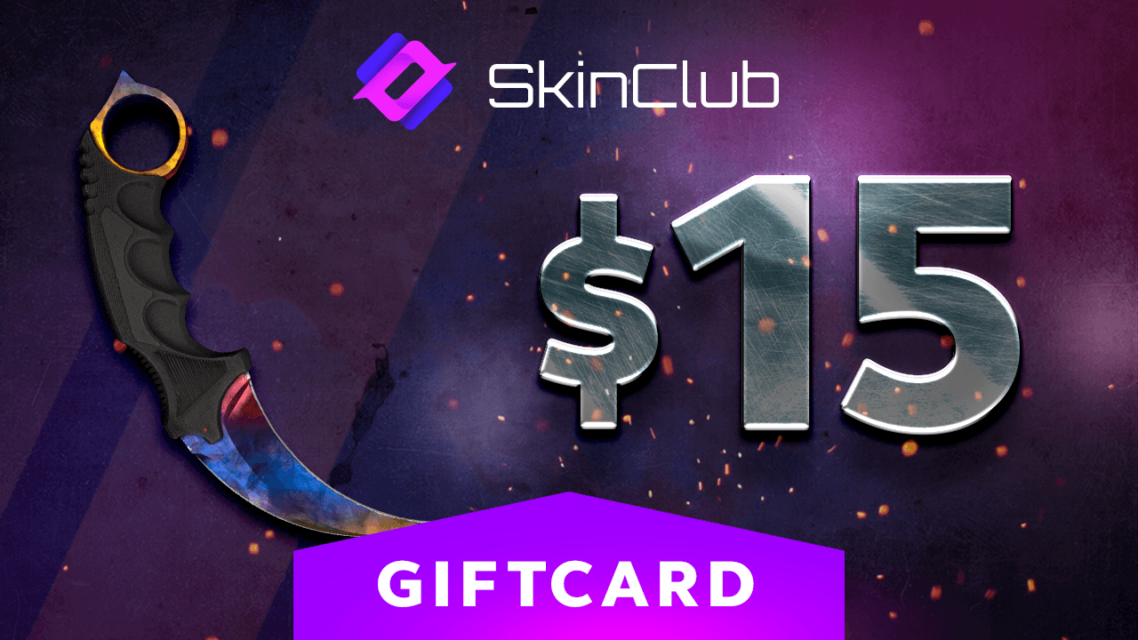 Screen Shot image 0 Skin.Club $15 هدية بطاقة