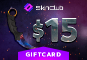 Skin.Club $15 هدية بطاقة