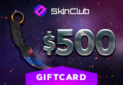 Skin.Club $500 هدية بطاقة