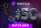 Skin.Club $50 هدية بطاقة