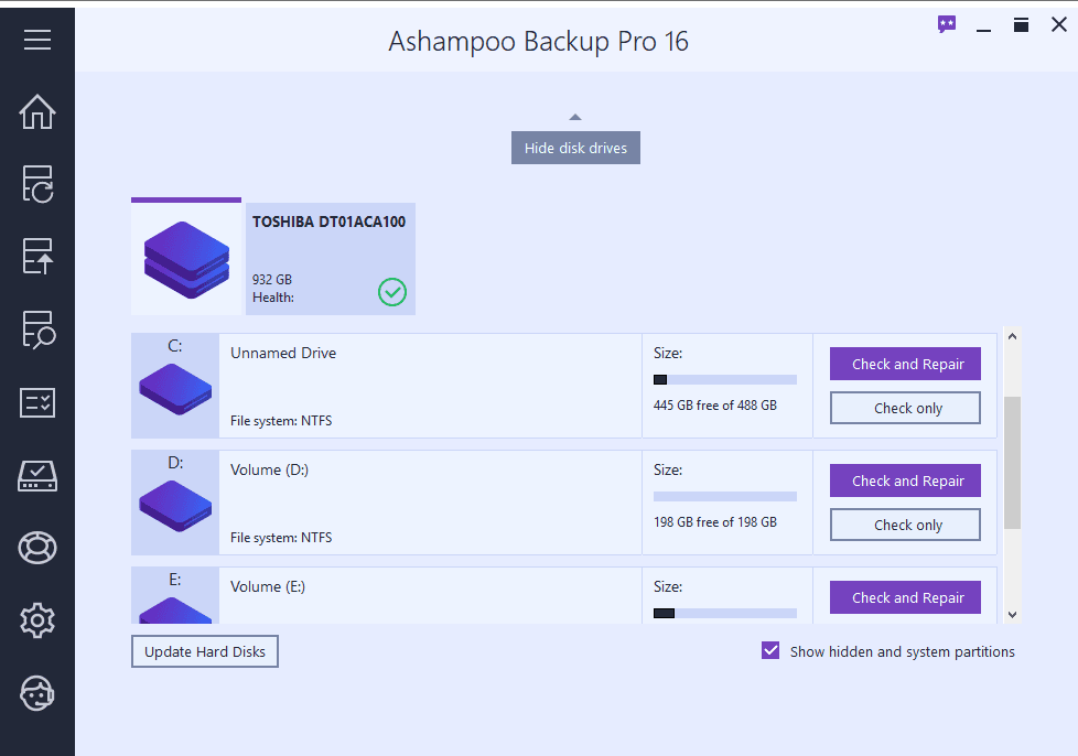 Ashampoo Backup Pro 16 مفتاح