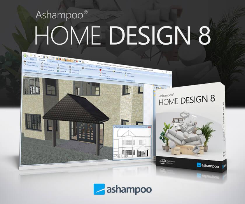 Ashampoo Home Design 8 Activation مفتاح (مدى الحياة / 1 بي سي)