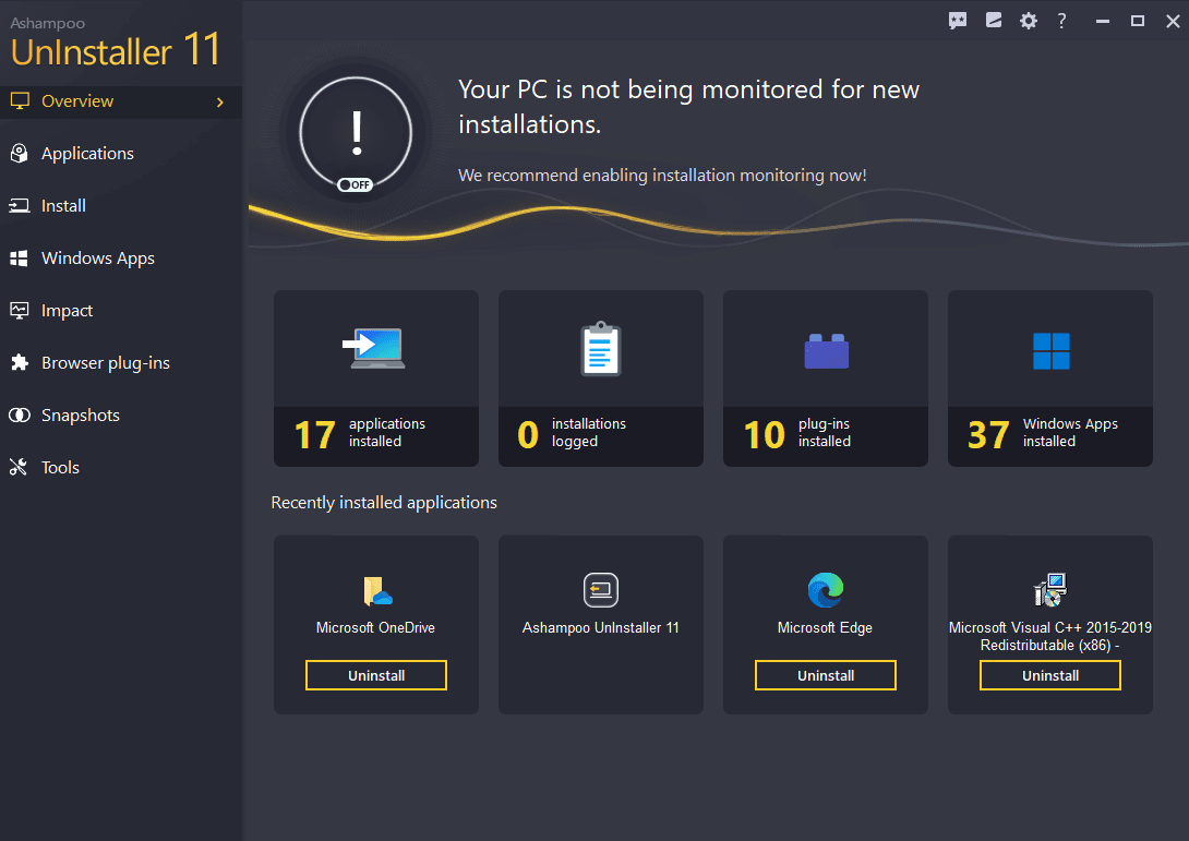 Ashampoo UnInstaller 11 Activation مفتاح