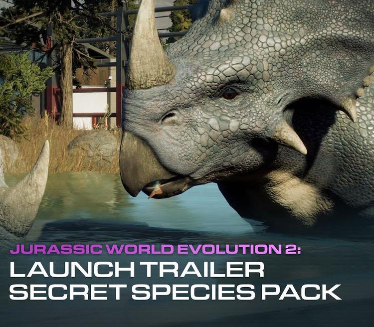 Jurassic World Evolution 2: Secret Species Pack DLC اوروبي بي سي ستيم كود رقمي