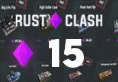 Rust Clash 15 USD هدية بطاقة