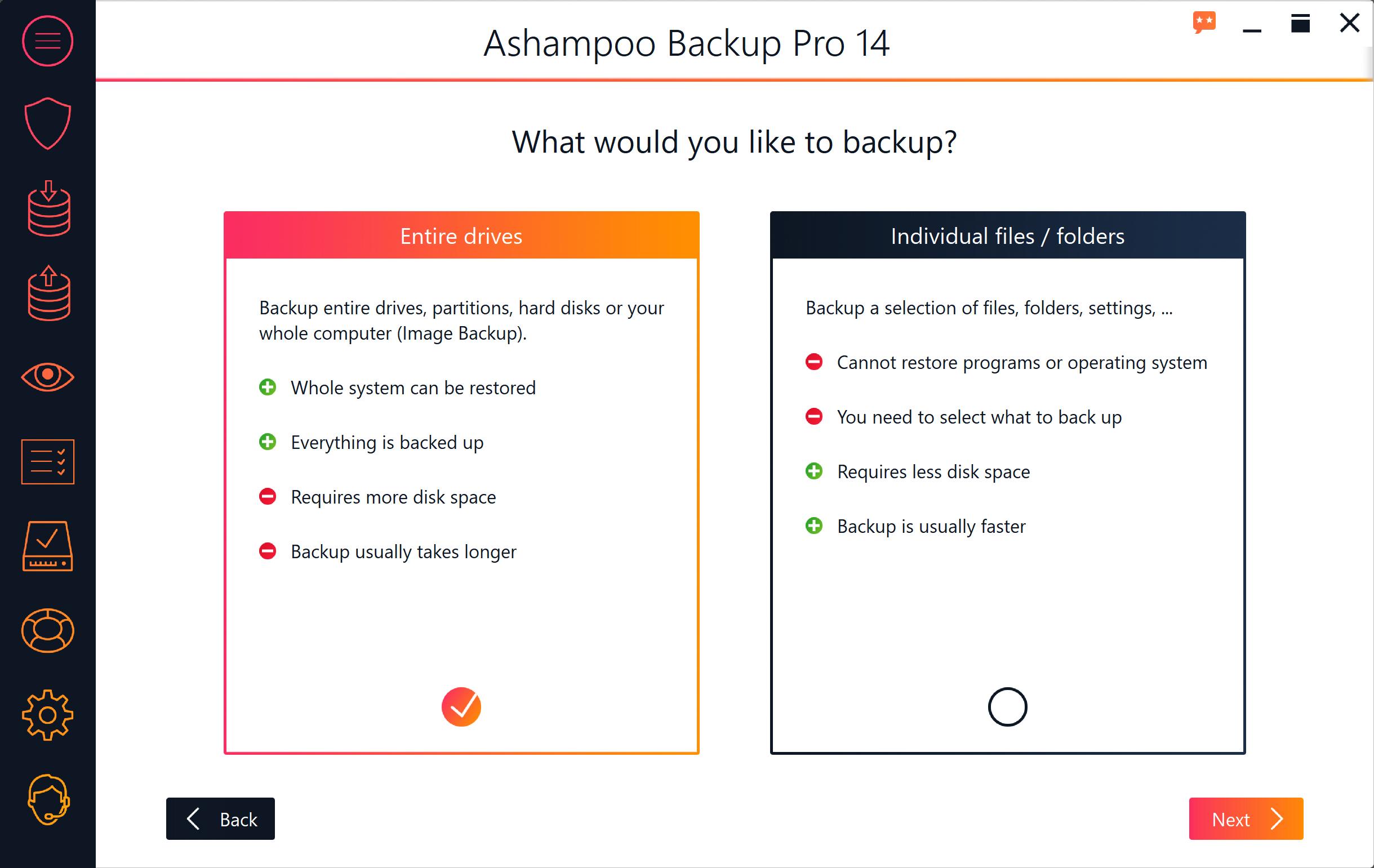 Ashampoo BackUp Pro 14 Activation مفتاح