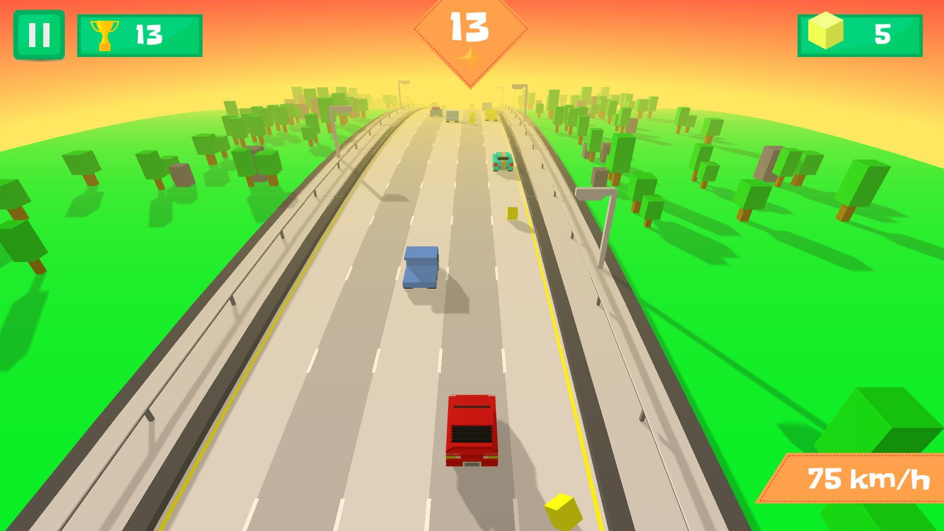 Screen Shot image 2 Pixel Traffic: Highway Racing ستيم كود رقمي