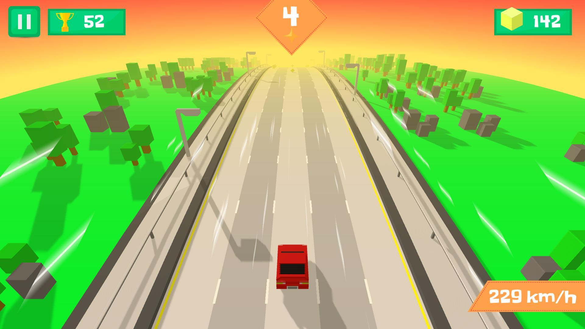 Screen Shot image 3 Pixel Traffic: Highway Racing ستيم كود رقمي