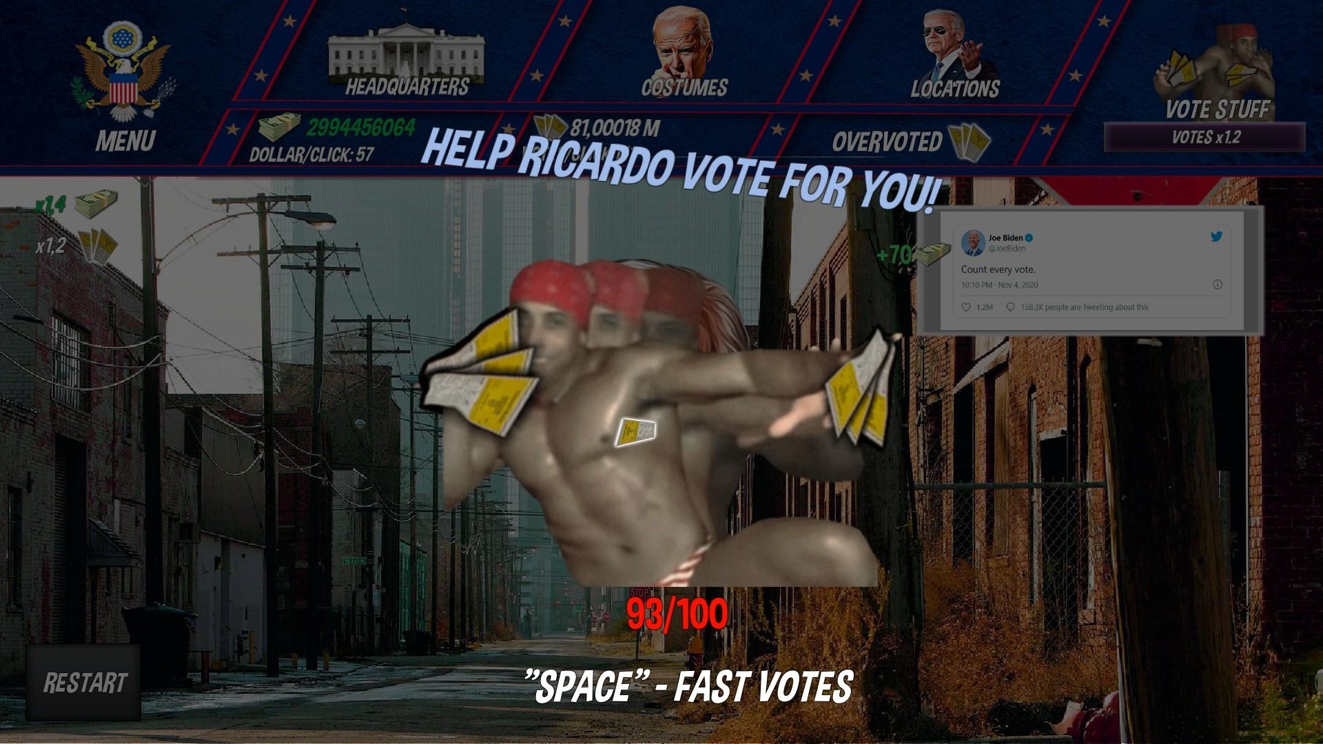 Screen Shot image 2 Trump Vs Biden - Infinity War بي سي ستيم كود رقمي