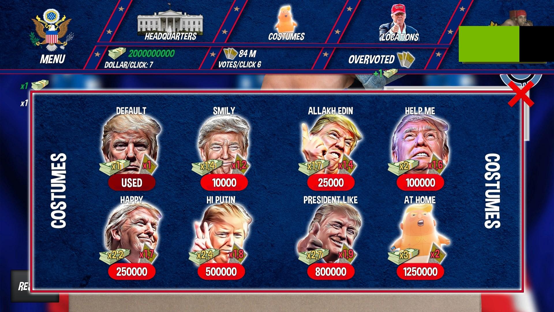 Screen Shot image 5 Trump Vs Biden - Infinity War بي سي ستيم كود رقمي