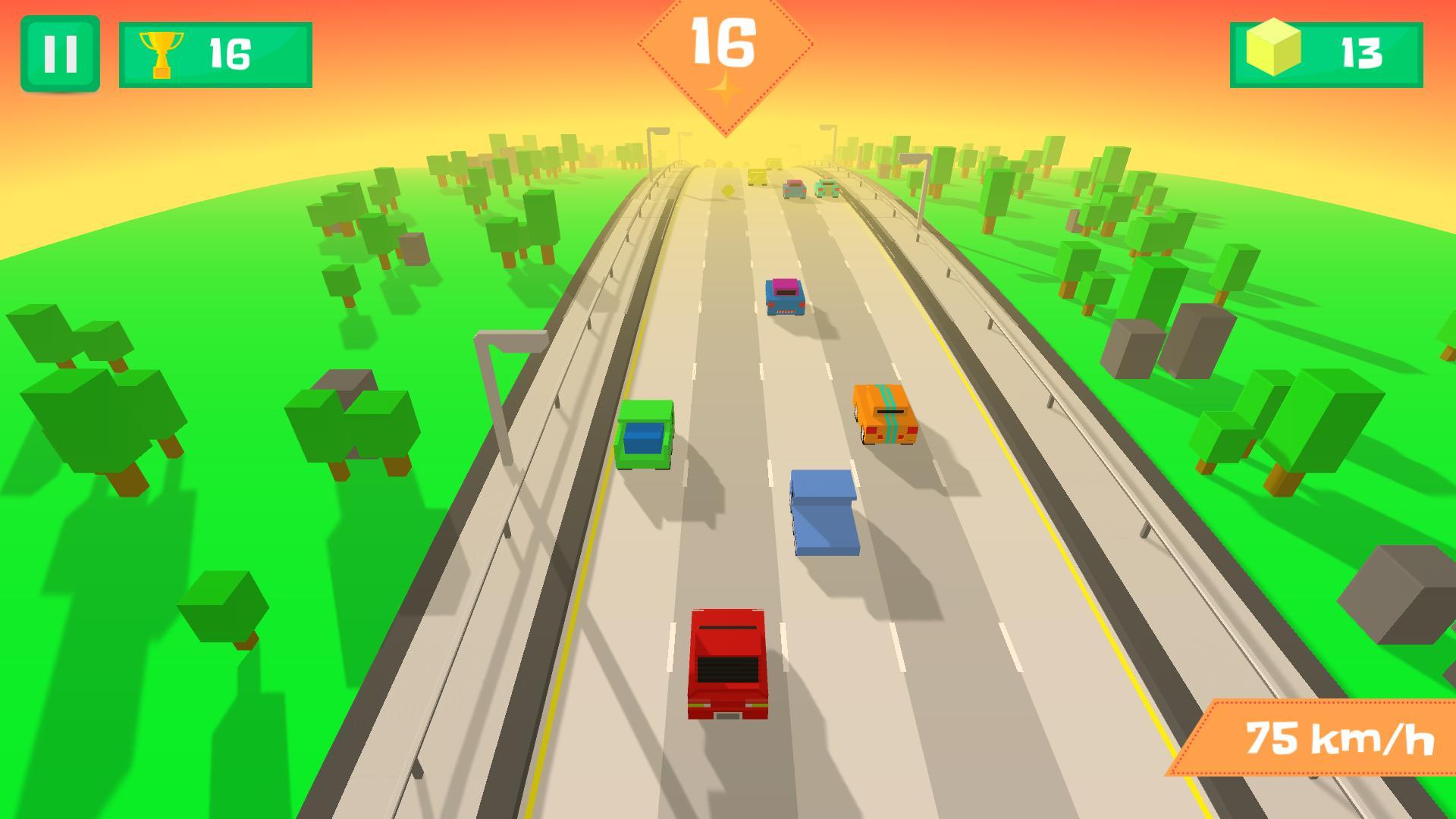 Screen Shot image 1 Pixel Traffic: Highway Racing ستيم كود رقمي