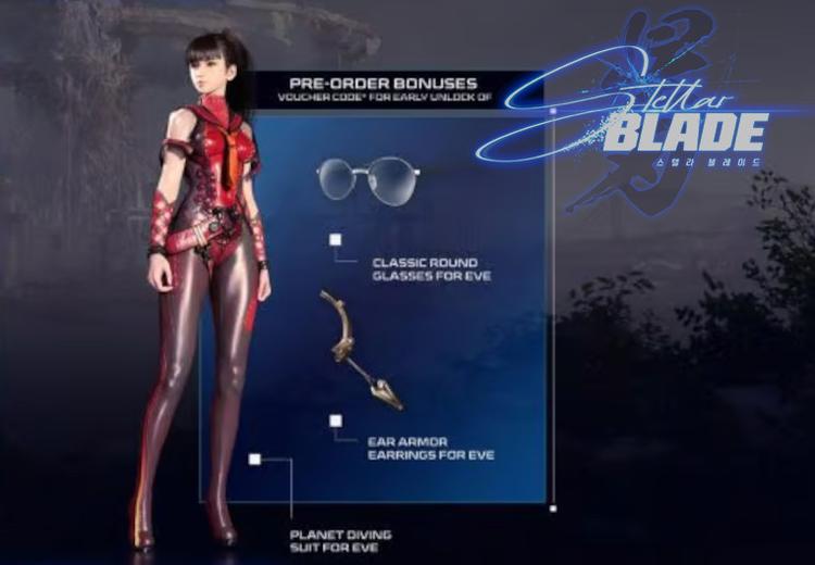 Stellar Blade - طلب مسبق Rewards DLC اوروبي (Without الماني/NL/PL) بلايستيشن 5 كود رقمي