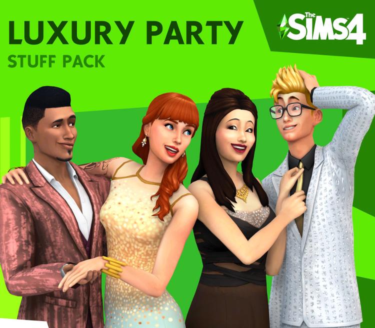 The Sims 4 - Luxury Party Stuff DLC EU XBOX One / Xbox Series X|S CD Key
