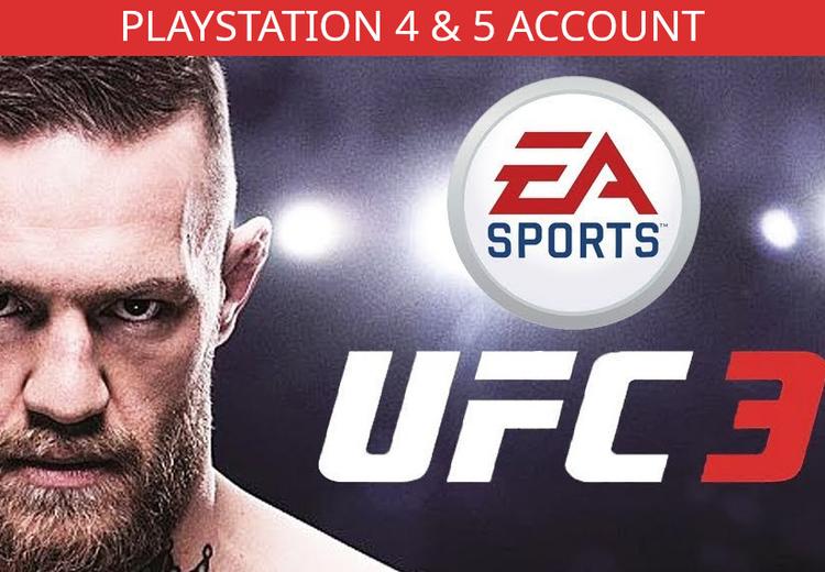 UFC 3 بلايستيشن 4 / بلايستيشن 5 حساب