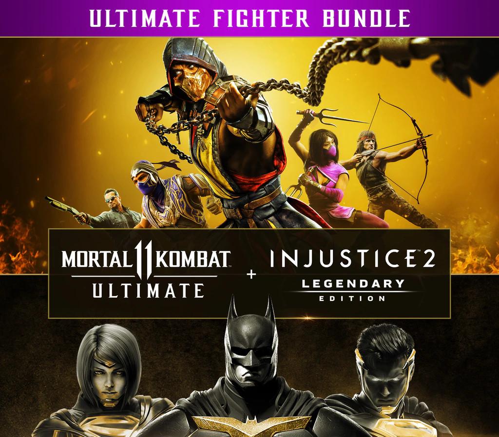 Mortal Kombat 11 اولتمت + Injustice 2 Legendary اصدار حزمة اوروبي إكس بوكس سيريس X|S كود رقمي