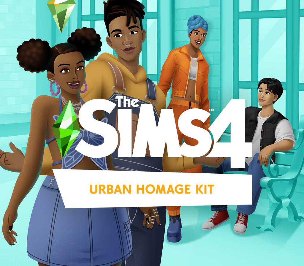 The Sims 4 - Urban Homage Kit DLC اوروبي بي سي EA App كود رقمي