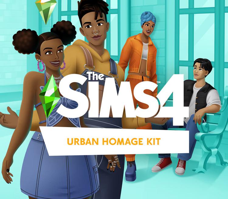 The Sims 4 - Urban Homage Kit DLC اوروبي بي سي EA App كود رقمي