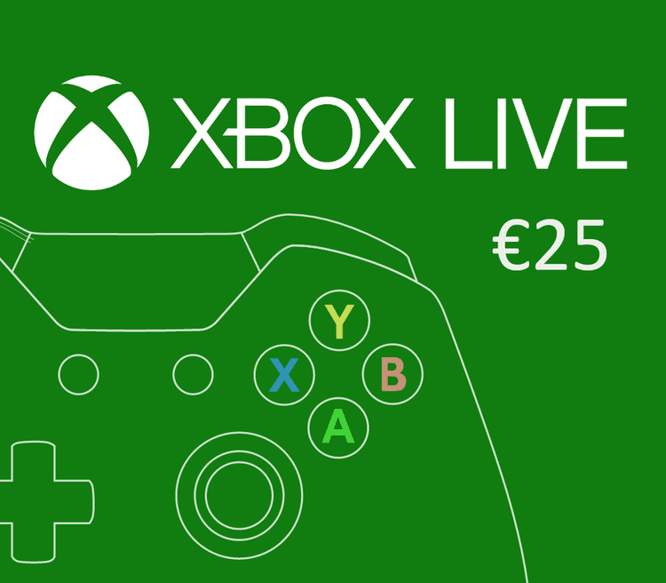 XBOX Live €25 Prepaid Card NL