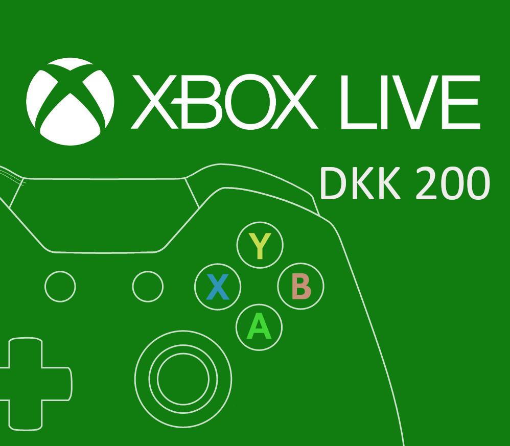 XBOX Live 200 DKK Prepaid Card DK