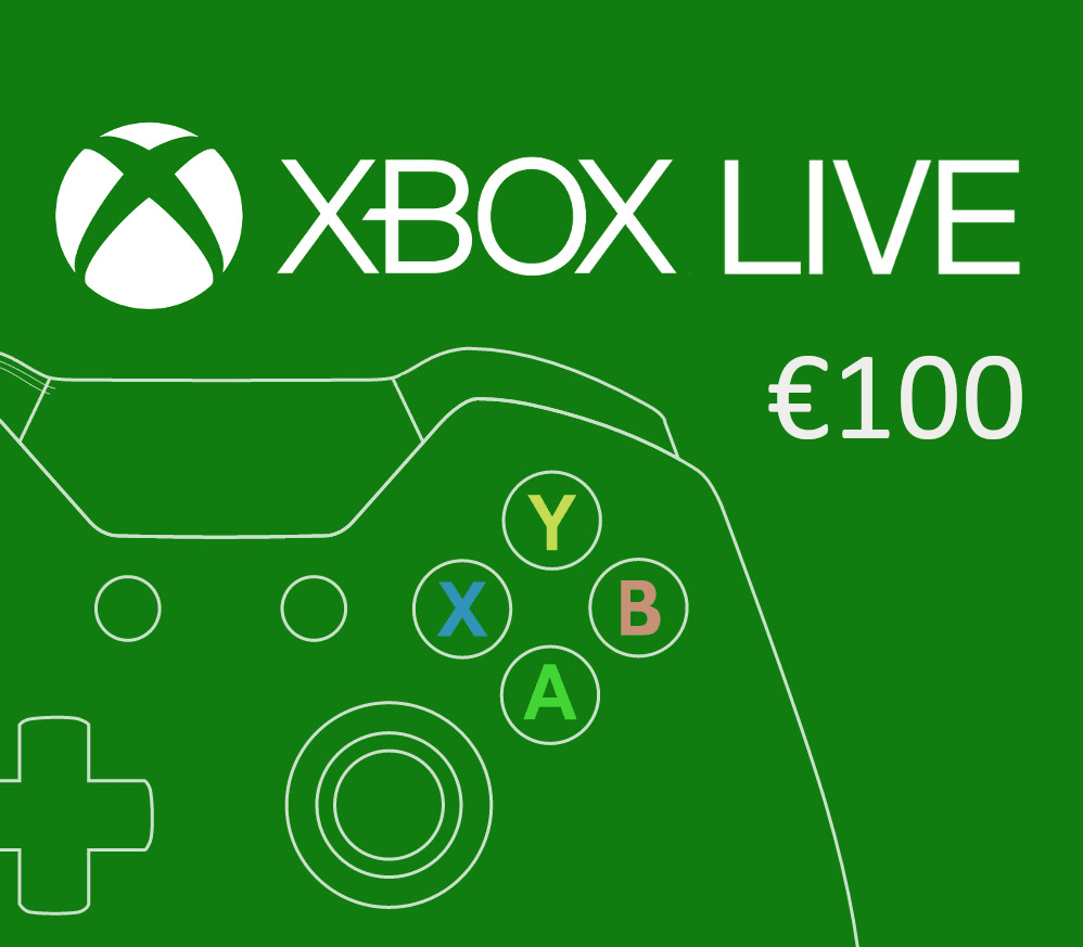 إكس بوكس Live EUR 100 Prepaid بطاقة FR