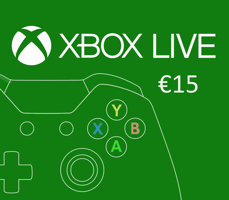إكس بوكس Live EUR 15 Prepaid بطاقة FI