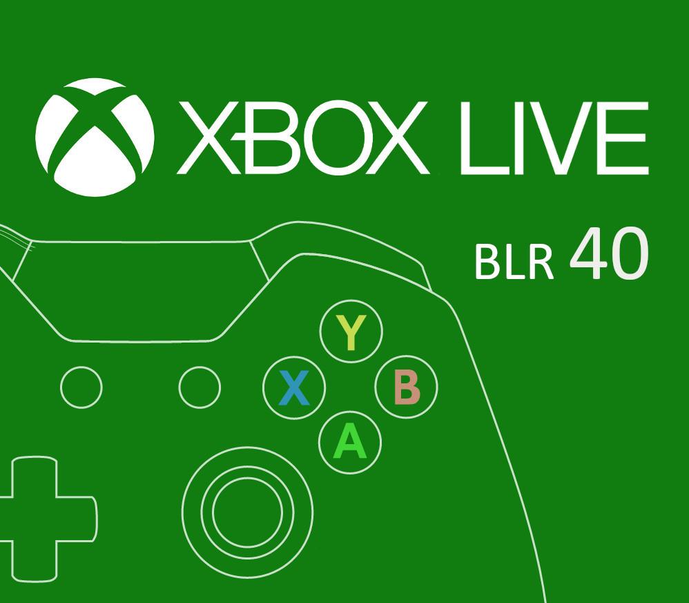 XBOX Live BRL 40 Prepaid Card BR