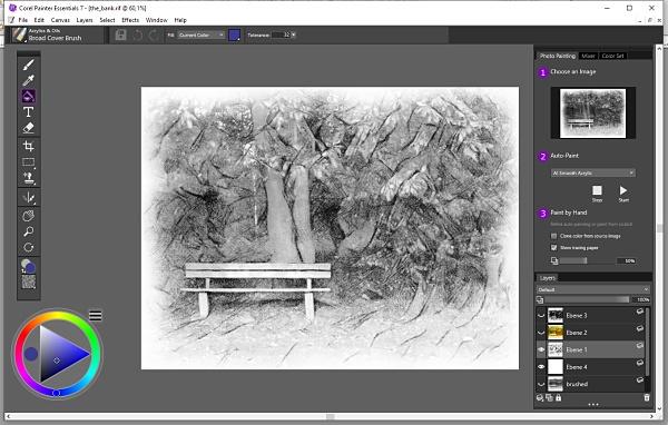 Screen Shot image 2 Corel Painter Essentials 7 كود رقمي (مدى الحياة / 1 جهاز)