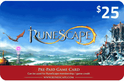 بطاقة رون سكيب بقيمة 25 دولار للمتجر الأمريكي