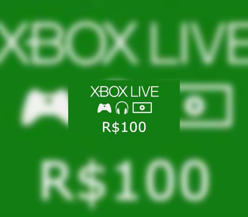 إكس بوكس Live BRL 100 Prepaid بطاقة برازيلي
