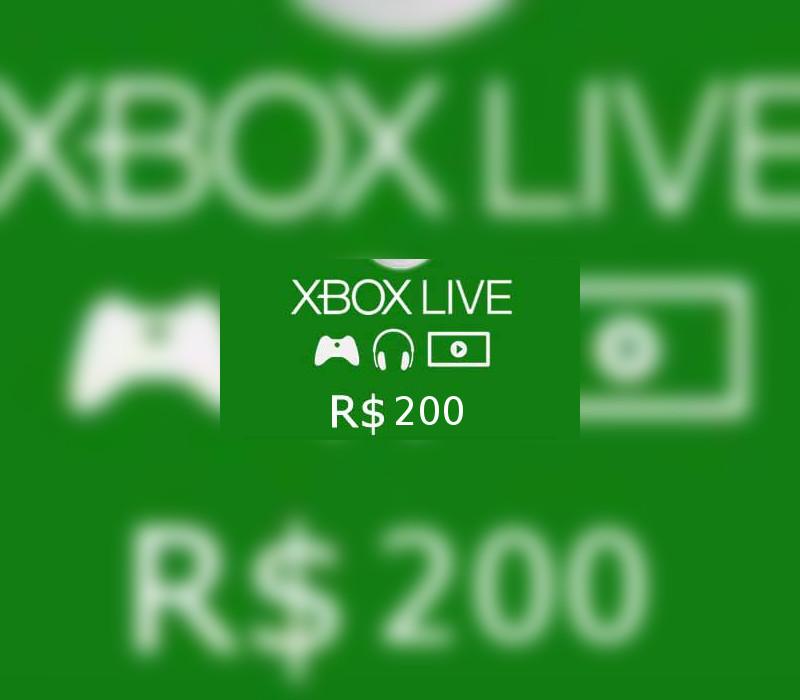 XBOX Live BRL 200 Prepaid Card BR