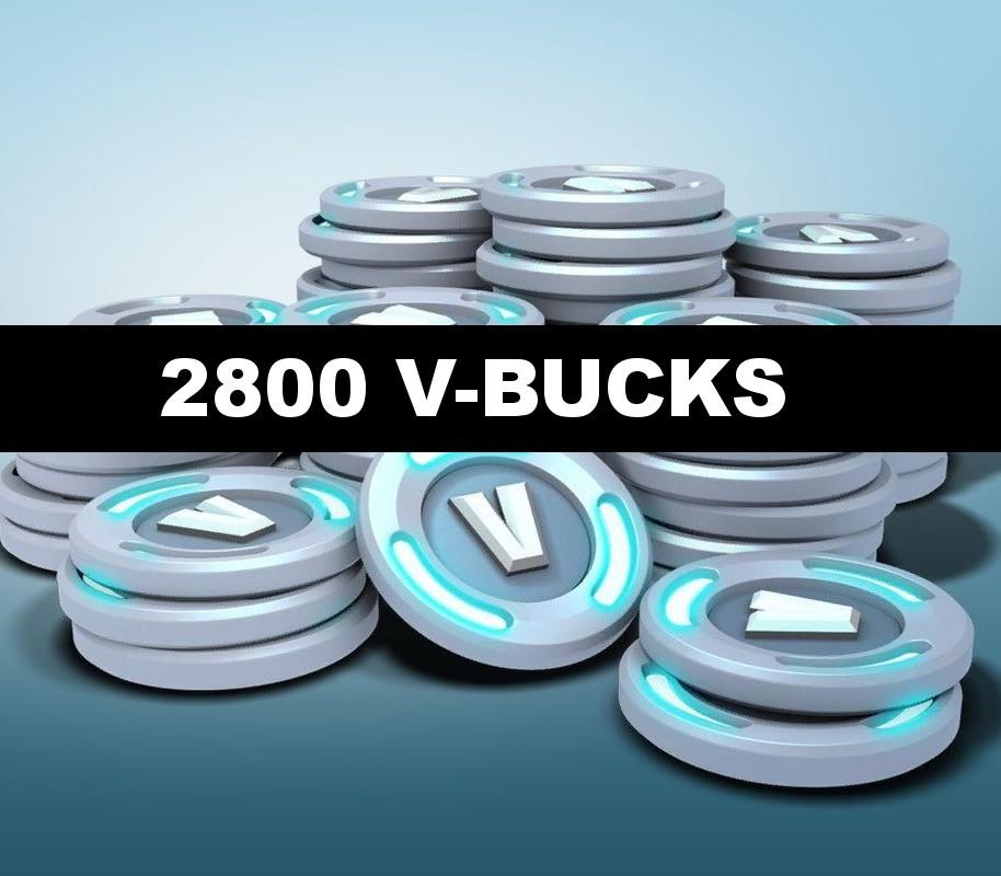 Fortnite 2500+300 V-Bucks TR ايبك قيمز كود رقمي