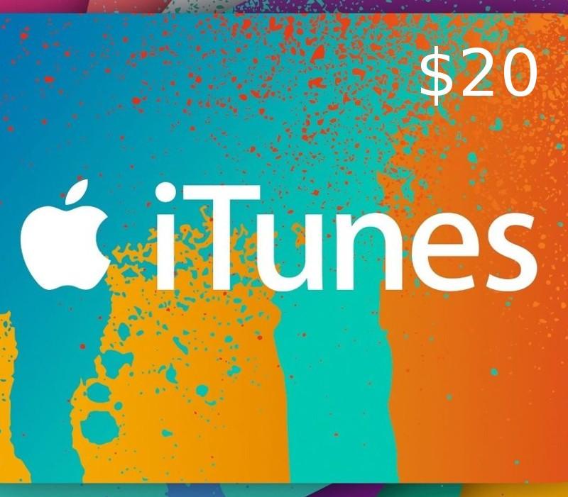 iTunes USD 20 Card US