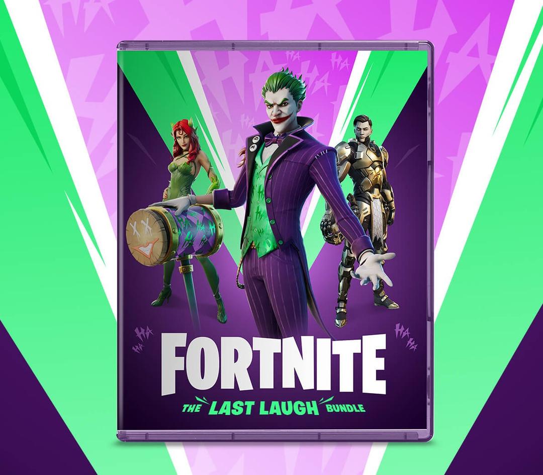Fortnite - Last Laugh حزمة + 1000 V-Bucks امريكي اكسبوكس 1 / إكس بوكس سيريس X|S كود رقمي