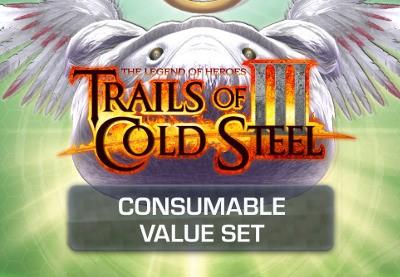 The Legend Of Heroes: Trails Of Cold Steel III - Consumable Value Set DLC ستيم كود رقمي