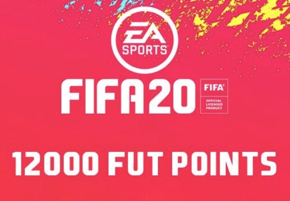 FIFA 20 - 12000 FUT Points اكسبوكس 1 كود رقمي