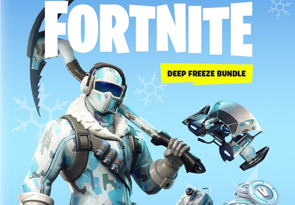 Fortnite Deep Freeze حزمة ايبك قيمز كود رقمي