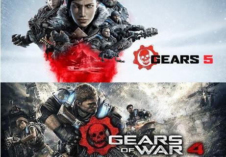 Gears 5 + Gears Of War 4 حزمة اكسبوكس 1 كود رقمي