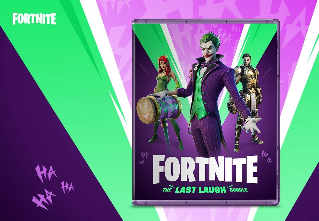 Fortnite - Last Laugh حزمة + 1000 V-Bucks اوروبي اكسبوكس 1 / إكس بوكس سيريس X|S كود رقمي
