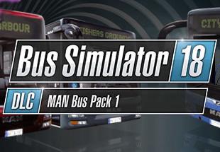 Bus Simulator 18 - MAN Bus Pack 1 DLC بي سي رابط هديه ستيم