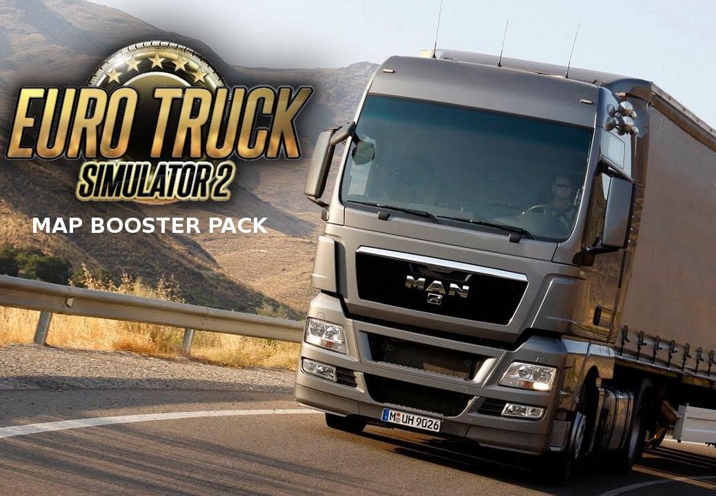 Euro Truck Simulator 2 - Map Booster Pack DLC ستيم كود رقمي
