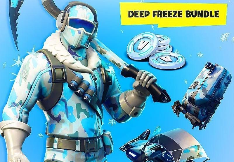 Fortnite Deep Freeze حزمة اوروبي نينتندو سويتش كود رقمي