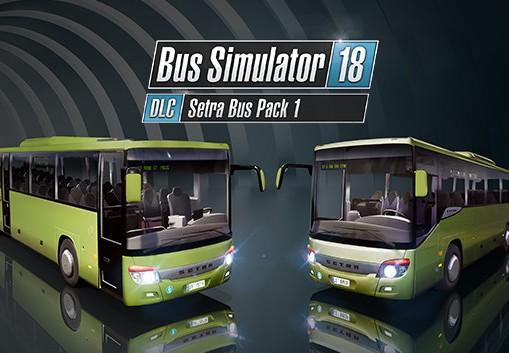 Bus Simulator 18 - Setra Bus Pack 1 DLC بي سي ستيم كود رقمي