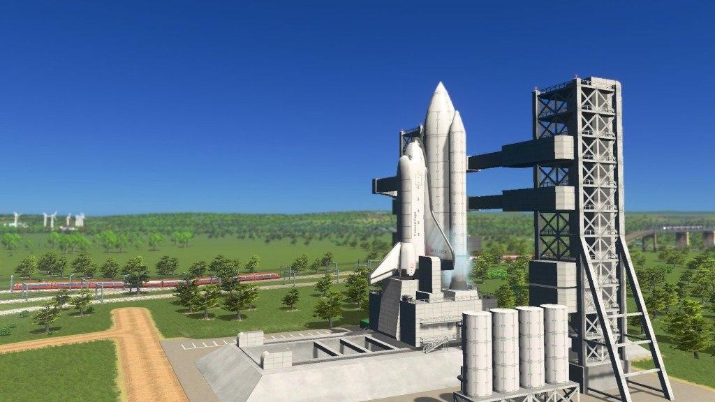 Cities: Skylines - Content Creator Pack: High-Tech Buildings DLC اوروبي ستيم كود رقمي