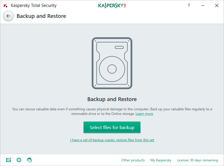 Kaspersky Total Security 2020 اوروبي مفتاح (1 سنه / 1 جهاز)