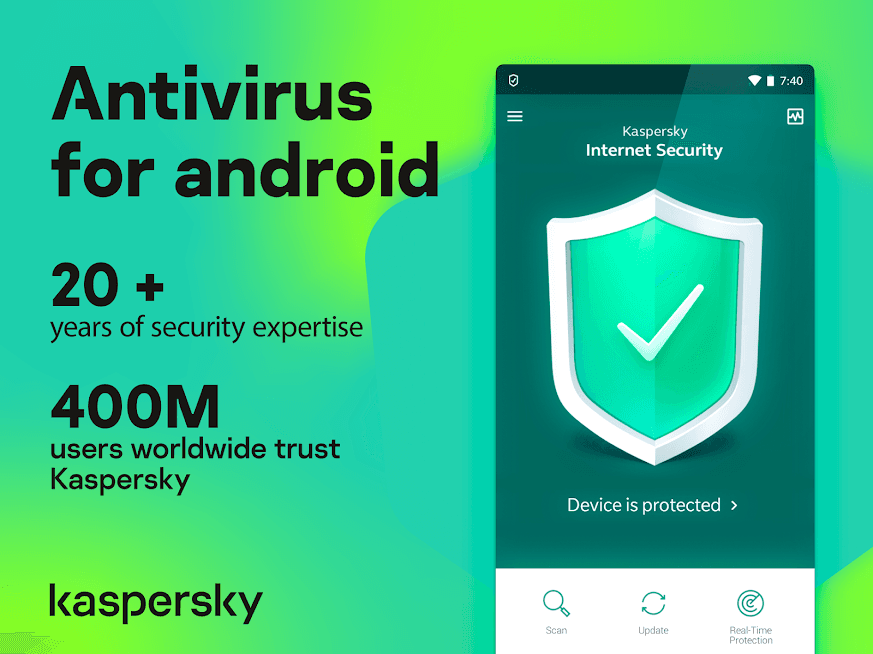 Kaspersky Internet Security For Android 2022 مفتاح (1 سنه/ 1 جهاز)