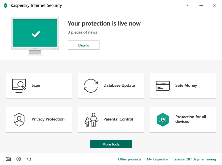 Kaspersky Internet Security 2022 TR مفتاح (1 سنه / 1 جهاز)